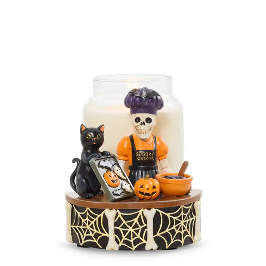 Bonebury Lane Spooky Kookies Jar Candle Holder Jar Candle Holder